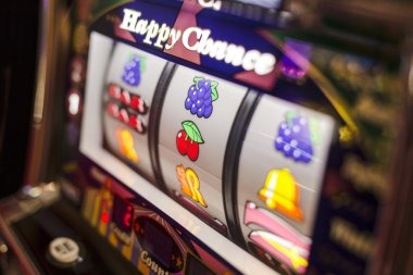 Betting interface Blackjack betting interface showing chip denominations and bet placement options